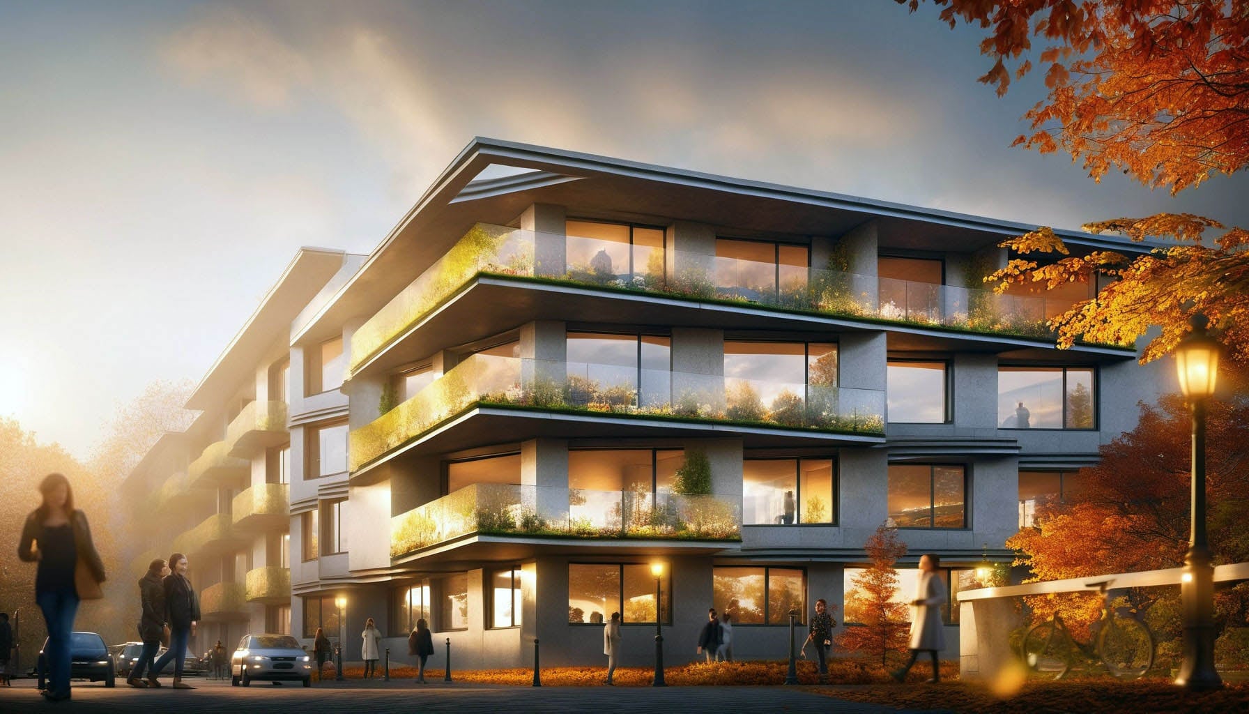 View of Top sustainable building materials for an eco-friendly future